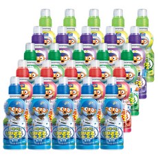 뽀로로 5종_밀크맛3개+딸기맛3개+사과맛3개+블루베리맛3개+샤인머스캣3개, 밀크3+딸기3+사과3+블루베리3+샤인머스캣3, 15개, 235ml