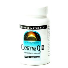 SOURCE NATURALS 輔酶Q10軟膠囊 100mg, 1個, 60 件