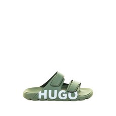 보스 로고 스트랩 샌들