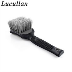 중간 강도 합성강모 타이어 스크럽 브러시 고무 손잡이형