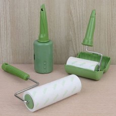 돌돌이 테이프클리너 니트 외투 머리카락제거 보풀제거 찍찍이 먼지롤러, 청소용