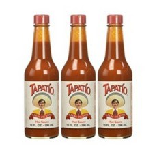 타파티오 살사 핫 소스 946ml, 296ml, 3개
