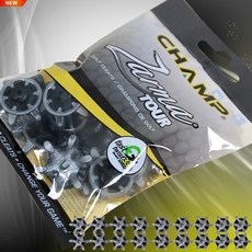 챔프 에코골프화 스파이크 ZARMA 골프화징 실버, 자마 교체용 스파이크징, 1개