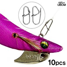 에깅 팁런 스냅 TR스냅 보트 낚시 스냅 10개세트, 32mm, 10개입