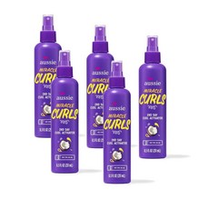오지 미라클 컬 스프레이 젤 Aussie Miracle Curls 2nd Day Curl Activator Spray Gel, 5개, 251ml
