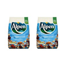 Alpen Muesli No Added Sugar 알펜 뮤즐리 노슈가 950g 2팩