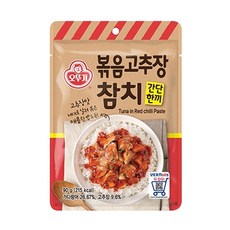 오뚜기 간단한끼 볶음고추장 참치, 90g, 1개