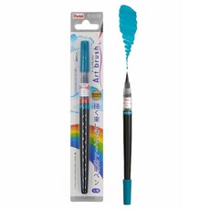 슬림붓펜 색연필 필통 필기도구 펜슬 갈리그라피펜 일러스트붓펜 붓펜페이퍼 드로잉붓펜 일본캘리그라피 화이팅펜 미니붓펜 아티스트펜 일러스트용펜 캘리그라피 컬러 일본산 붓펜터키석 붓펜