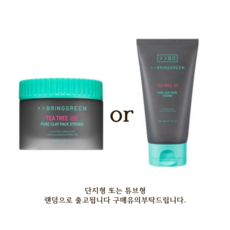 브링그린 티트리 시카 포어 클레이팩 스트롱 100g, 1개, 1개입