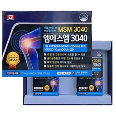엠에스엠3040 (MSM 녹색홍합추출물 상어연골 보스웰리아) 180정 6개월분, 90정, 2개