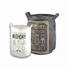 棉麻洗衣籃 可折疊髒衣籃 洗衣收納籃 髒衣物收納整理袋 家用洗衣籃, 可折疊