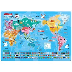 Jiwon Publishing 一目瞭然的世界地圖拼圖 180片