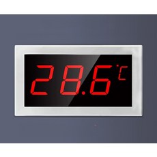 디지털온도계 대형 사우나 수온계 목욕탕 탕온계 센서 수영장 온도계 디스플레이, 5. -50-200도 10미터 경보