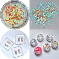 네일쎈 네일아트 버블글리터 BG, 1개, BG-02