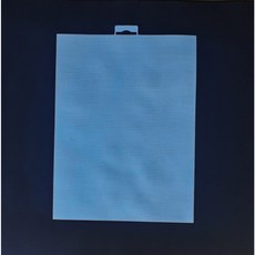 1pc 14ct 플라스틱 캔버스 패브릭 28x21cm 크로스 스티치 장식품 DIY 수제 바느질 자수 뜨개질, 네이비 블루, 1개