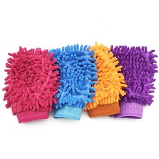 청소장갑 손걸레 세차 먼지털이 다용도, 1개