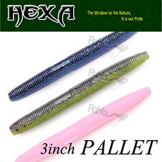 펠릿 3인치 스트레이트웜 지렁이웜 센코 15개입 18개입 배스 루어 미끼 3.2g, 016 버블검, 1개, 15개입 016 버블검