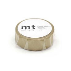 카모이 mt 마스킹 테이프 MT01P205R 금 씰 마스킹 테이프, 1개