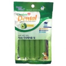 반려견 치아건강 간식 5p 아보카도 향 강아지 덴탈스틱 애완동물 구강관리 씹는, 1개, 상세페이지 참조
