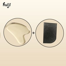 무료 사용자 정의 로고 Gua Sha 얼굴 도구 구리 하트 모양 GuaSha 마사지 도구 자연 유니버설 얼굴 골드 금, 01 빠른, 01 Gold