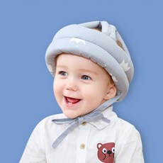 머리쿵보호대 아기 머리쿵 영유아 헬멧 머리 보호대, 크라운 유아안전모, 1개