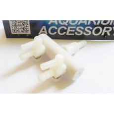 龍爵士水族 分氣閥，一分二、一分三、一分四、一分五、一分六調節閥, 詳見包裝, 白色空氣調節閥1對2