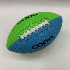 【開發票/統編】美式橄欖球 成人標準比賽訓練 3/6/9號 兒童青少年腰旗練習運動 橄欖球, 6號彩色藍綠色, 1個