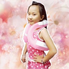 小薇的店 初學游泳利器 方便穿脫管狀游泳圈 特價390元, 1個, 特小號-藍色