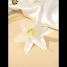 AWAYTR 보헤미아 칸나 꽃 Samll 헤어 클립 하와이 신부 꽃 헤어 클립 헤어핀 자용 웨딩 액세서리, [02] 13CM 69B