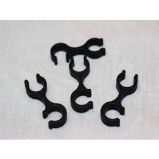 스키폴바스켓 스노우 그립 하이킹 팁 눈 스틱 경량 지지대, 8자형 버클 1개, 1개