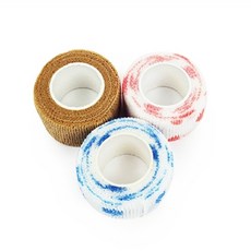 HappyJanuary 테이프 붕대 2.5cmx4M 의료테이프, 베이지