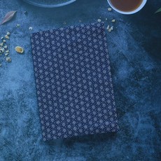 秋葉手作【麻の葉】書衣 書套 可調式布書衣 手工書衣, 1個