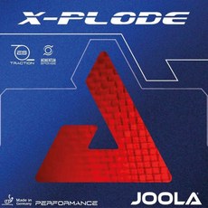 【雙兵桌球】JOOLA X-PLODE桌球 高回彈力 耐用材質 專業比賽級別, 1個, MAX, 黑色, 1個裝