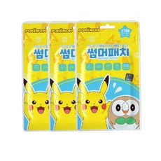 썸머패치 포켓몬 [27매입] 모기패치, 3개