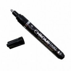 건담 마커펜 3mm 실버마커 도금펜 은색마커, 1개, 크롬마커-3mm
