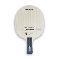 하이러닛 탁구라켓 이진권 A카본 CS(중펜)/러버미부착, 1개, 이진권 A카본 라켓