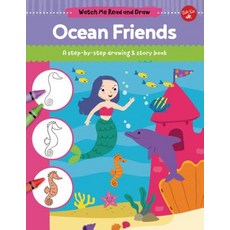 Ocean Friends: A Step-By-Step Drawing & Story Book Library Binding, Walter Foster Jr. -- Quarto Library