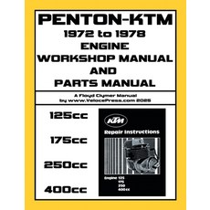 (英文圖書)PENTON - KTM 1972-1979 ENGINE WORKSHOP MANUAL & ILLUSTRATED PARTS MANUAL FOR THE... 平裝版, Veloce Enterprises, Inc., 英文