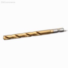 6 0mm TiNHEX 하이스코팅 육각생크 드릴 1EA 정밀구멍가공 작업속도개선, 1개
