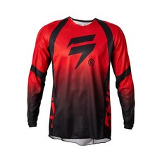 SHIFT 2021 화이트 라벨 저지 - 블리스 (라지) (블랙/화이트) 블랙. L 149559, XXL, 형광 레드