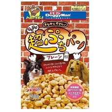 DoggyMan 犬用消臭餅乾 厚乳餅乾 寡糖野菜餅乾 低脂五蔬果迷你消臭餅乾, 1個, 82080迷你麵包餅乾120g(軟性餅乾