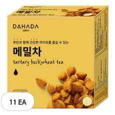 다하다 메밀차, 1.5g, 100개입, 11개