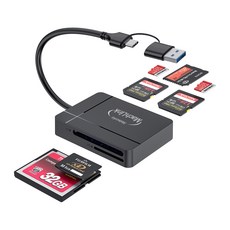 USB3.1 Type-C + USB3.0 멀티 카드리더기 ML-MRT37 (CF/SD/MicroSD/MS/XD), 1개