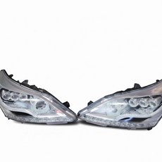 에쿠스VI 풀LED 라이트 에쿠스 신형 LED 라이트 에쿠스VI 풀LED 헤드램프 에쿠스VI 전조등 10핀 중고품, 운전석, 1개