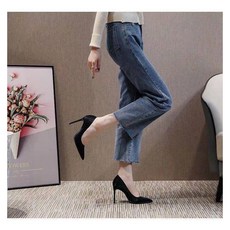 여 힐 스틸레토 망사 패션 단화 women's high heels 하늘비즈 A10 R529C811