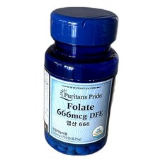 고함량 엽산 건강 보조제 면역력 증진 필수 영양소 체내 엽산 합성 도움 영양제 250정 1개