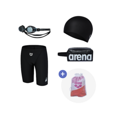 아레나 남자 실내 4부 수영복 A5BM1PM11 NVY