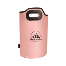 Travel bravery保溫足浴桶 30L大容量 便攜折疊設計 家用泡腳神器, 粉色, 1個