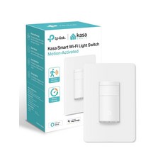 카사 스마트 WiFi 모션 센서 스위치 단극 중립 와이어 24GHz 라이트 알 및 홈과 호환 UL 허브 필요 없음KS200M 화이트 팩, 3-Way Dimmer, 2 Switch KIT