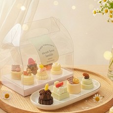 미니케이크 수제 초콜릿 만들기 대용량 세트 DIY 체험 재료 키트, 1세트, A049_미니케이크